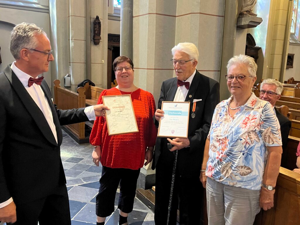 Huldiging jubilaris Jos Moers (40 jaar)
